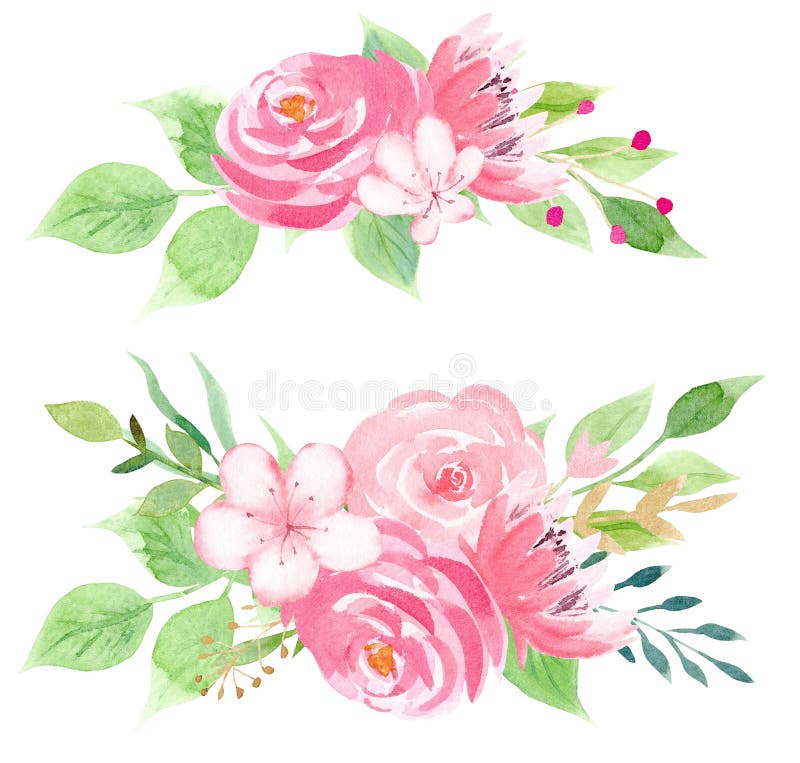 Belle illustration rose de trame de fleurs illustration stock Belle illustration rose de trame de fleurs illustration stock