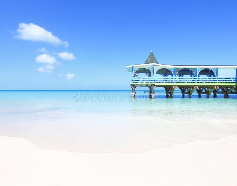 Belle plage tropicale image stock Belle plage tropicale image stock