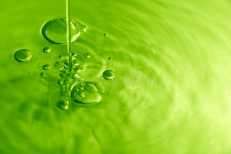 Bellen V van het water stock foto Bellen V van het water stock foto