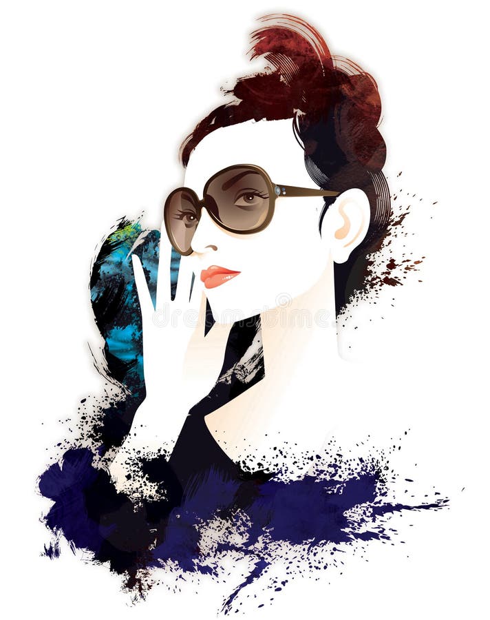 Bellezza illustrazione vettoriale