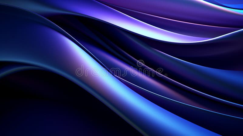 an abstract background featuring a silk fabric-like pattern in dark violet and sky-blue hues. this futuristic design showcases chromatic waves and colorful layered forms. with an 8k resolution, the image displays abstract shapes and forms made of aluminum. perfect for abstract minimalism enthusiasts. ai generated. an abstract background featuring a silk fabric-like pattern in dark violet and sky-blue hues. this futuristic design showcases chromatic waves and colorful layered forms. with an 8k resolution, the image displays abstract shapes and forms made of aluminum. perfect for abstract minimalism enthusiasts. ai generated