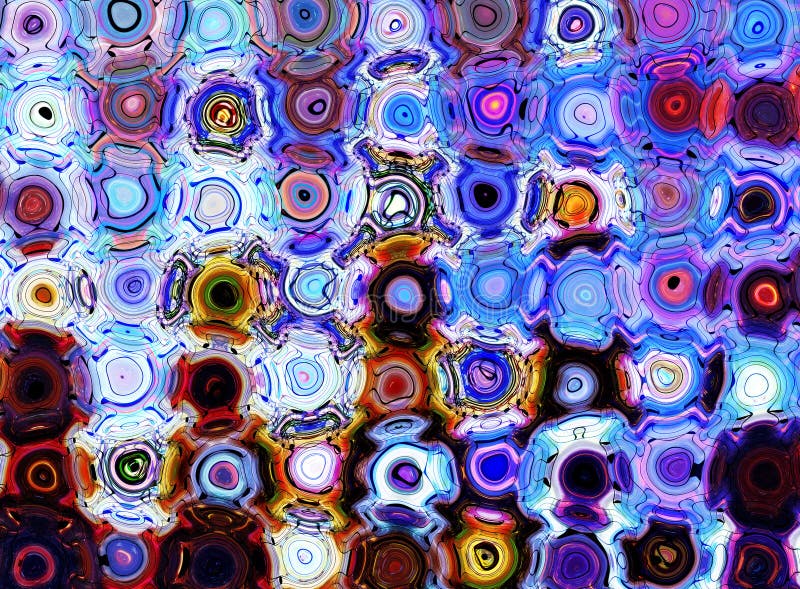 Bello fondo astratto con i cerchi, modello e note di vetro, vita e colore nella musica illustrazione vettoriale Bello fondo astratto con i cerchi, modello e note di vetro, vita e colore nella musica illustrazione vettoriale