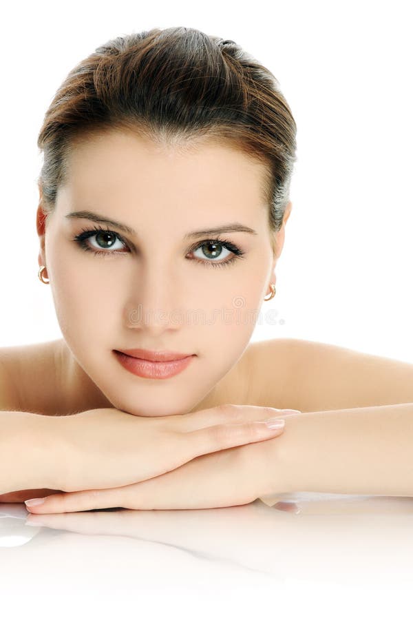 Bel viso fotografie stock libere da diritti