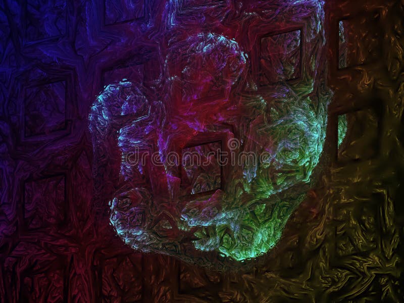 Bello futuro di ispirazione del fondo digitale concentrico a spirale magico decorato astratto dei trafori illustrazione vettoriale Bello futuro di ispirazione del fondo digitale concentrico a spirale magico decorato astratto dei trafori illustrazione vettoriale