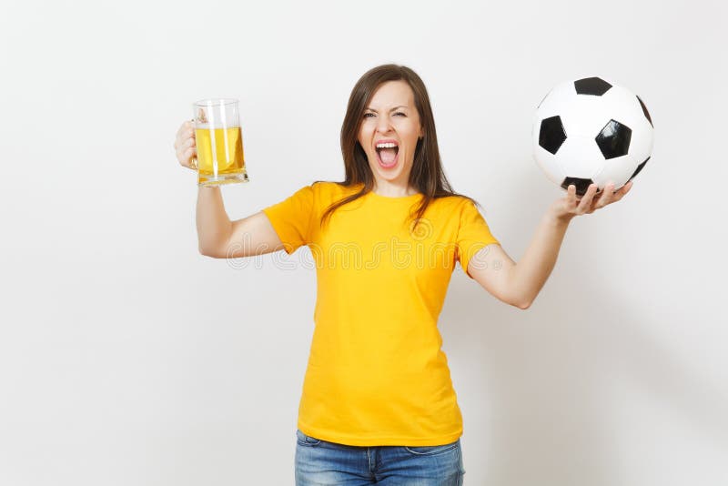 Bello giovani, tifoso o giocatore europeo su fondo bianco Sport, gioco, salute, concetto sano di stile di vita fotografie stock Bello giovani, tifoso o giocatore europeo su fondo bianco Sport, gioco, salute, concetto sano di stile di vita fotografie stock