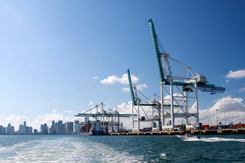 Bello porto di Miami