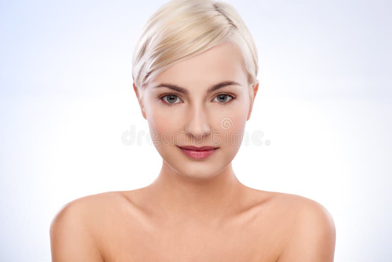 Ritratto di una bella donna fotografia stock