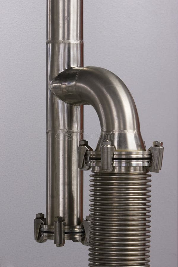 Bellows in a vacuum conduit