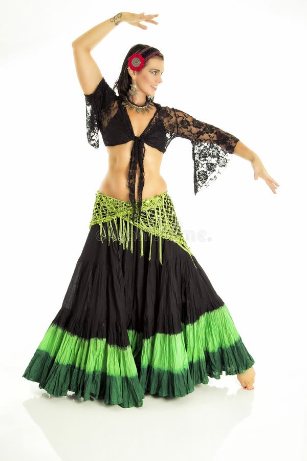 Belly Dancer stock photo. Image of arabic, dance, dress - 33544976