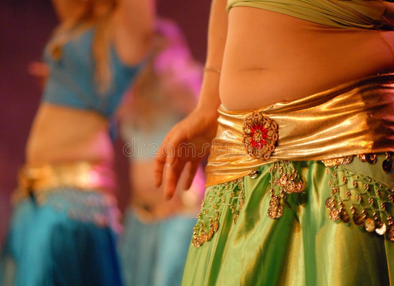 Belly Dancers stock photo. Image of skirt, east, feet 2303458