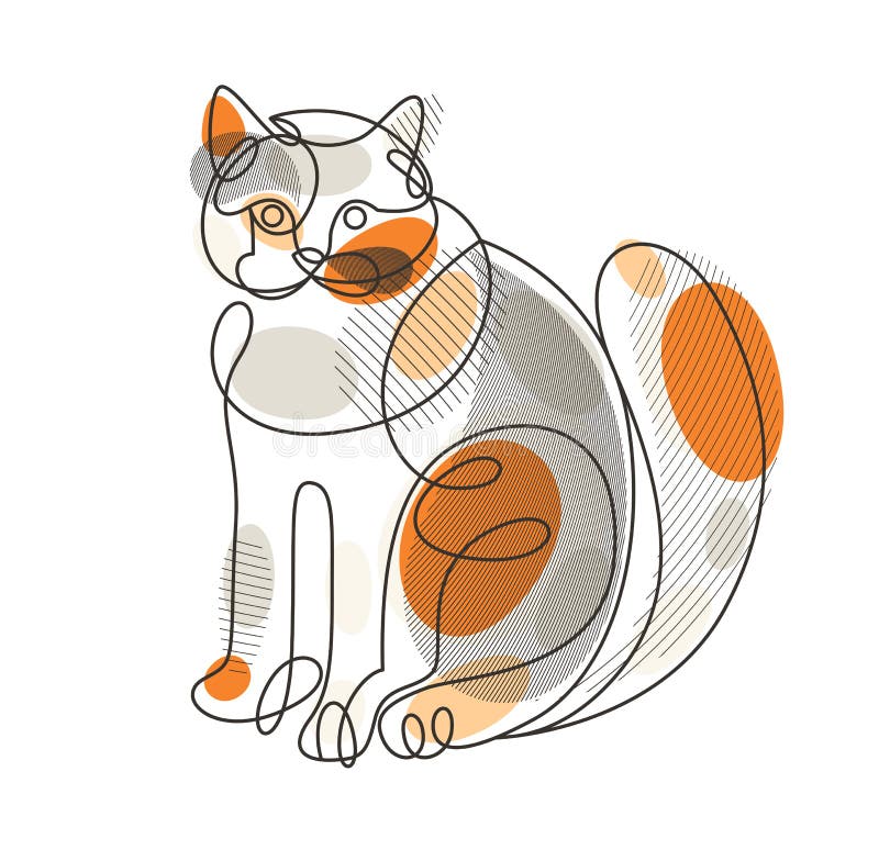 Coleção de vetores de desenhos animados de raças de gatos diferentes tipos  de gatinhos de desenhos animados vetoriais definem ilustração