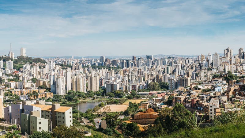 Belo Horizonte Minas Gerais, Brasilien panorama