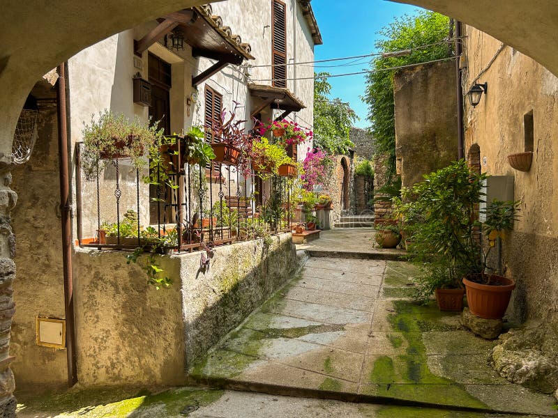 Beautiful glimpse of Stifone medieval village in Umbria region Italy. Beautiful glimpse of Stifone medieval village in Umbria region Italy
