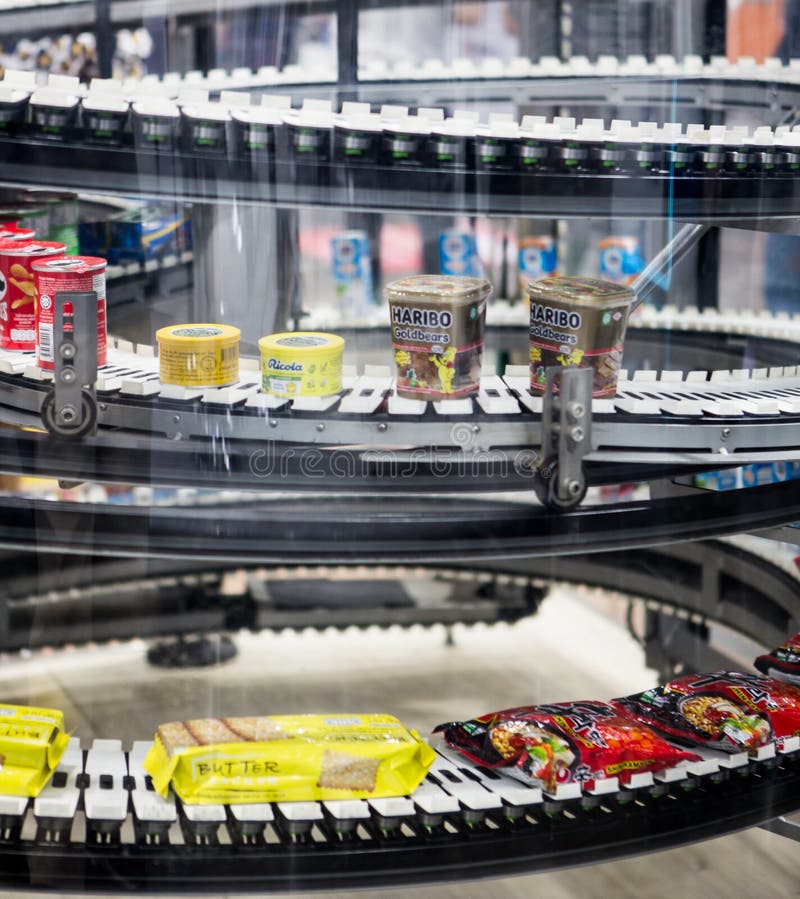 Belt Conveyor in Food Commercial Industry Editorial Photo Image of food, processing 282183651