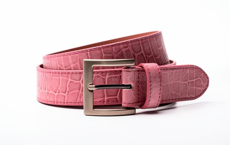 Belt Design on White Background Stock Illustration - Illustration of