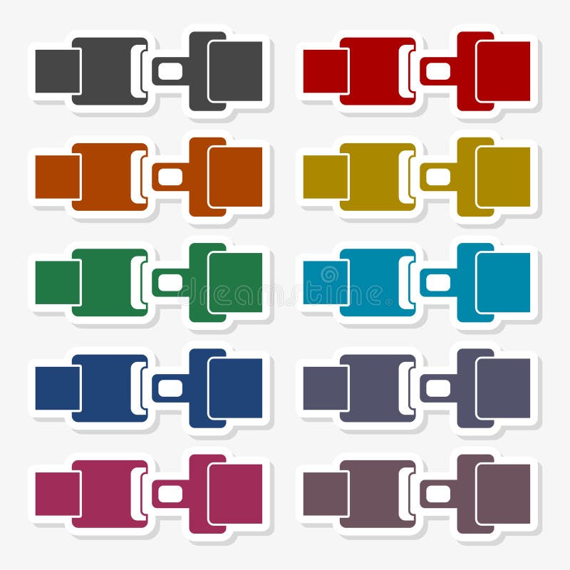 Belt Illustration - Vector Illustration Stock Vector - Illustration of