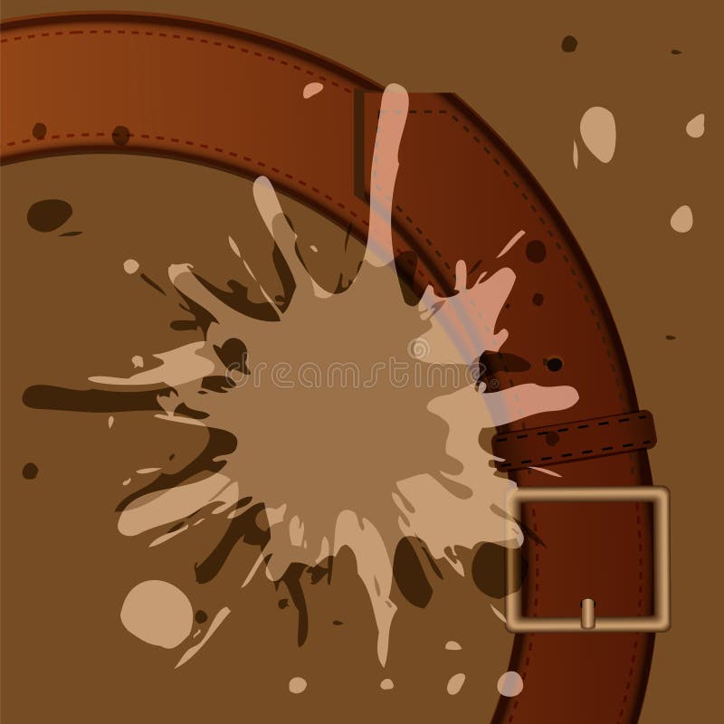 Download Belt and stains stock vector. Illustration of plate, pattern - 18033740