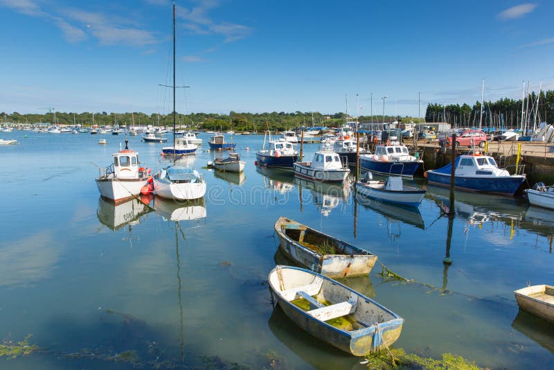 Bembridge St Helens harbour Isle of Wight stock photography
