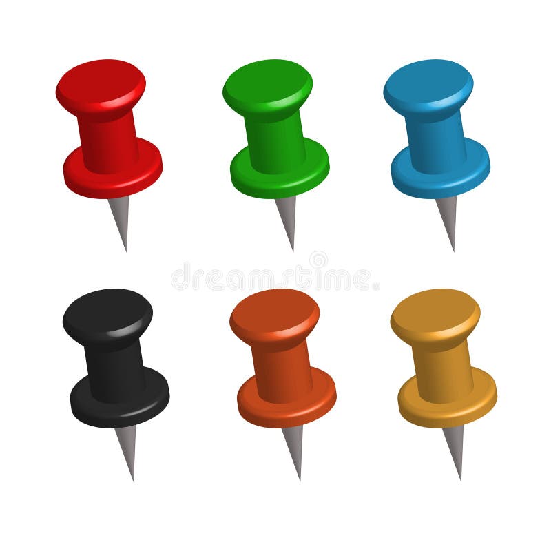 Ben för push 3d på vit bakgrund ställ in ben för pushen 3d stock illustrationer