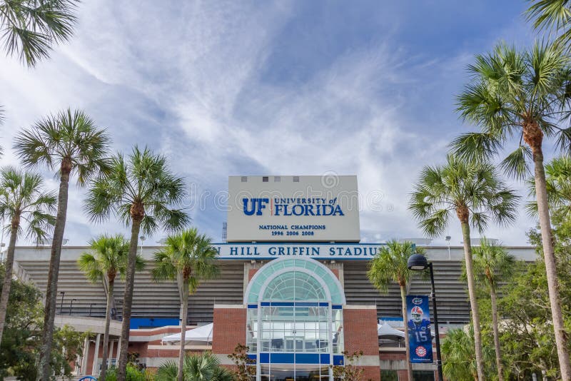 Ben Hill Griffin Stadium à l'université de la Floride photos stock Ben Hill Griffin Stadium à l'université de la Floride photos stock