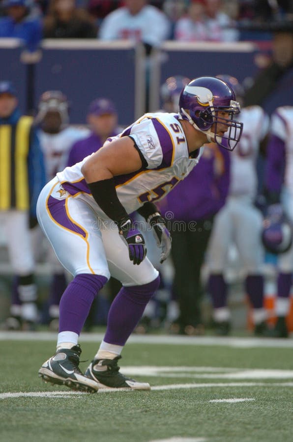 Ben Leber, Minnesota Vikings LB Editorial Stock Image Image of