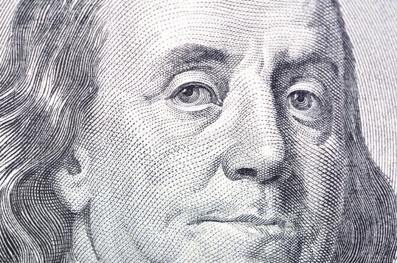 100 Ben rachunku zakończenia dolarowy twarzy Franklin macro s w górę my obrazy royalty free 100 Ben rachunku zakończenia dolarowy twarzy Franklin macro s w górę my obrazy royalty free