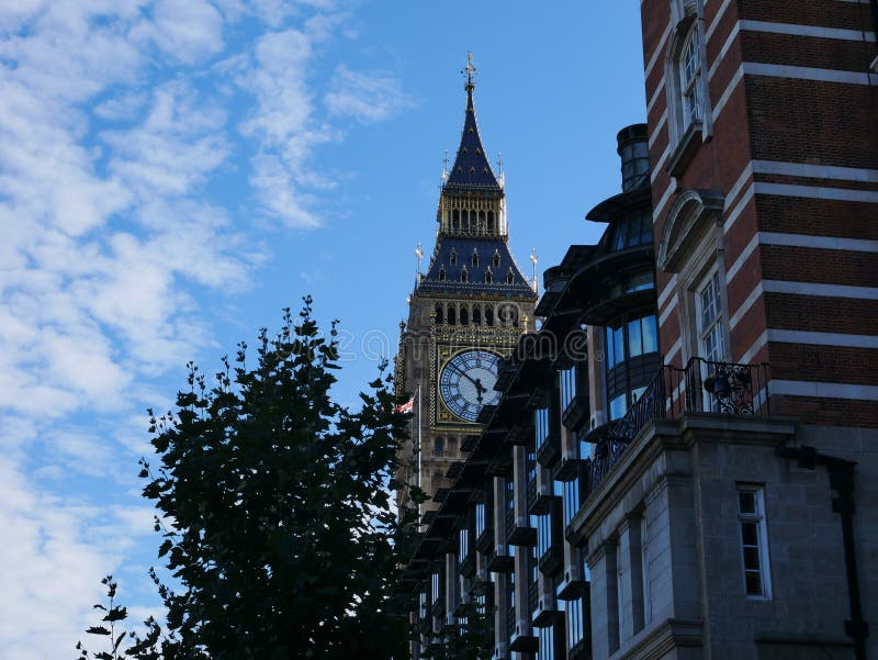 Big Ben in London, Westminster. Big Ben in London, Westminster