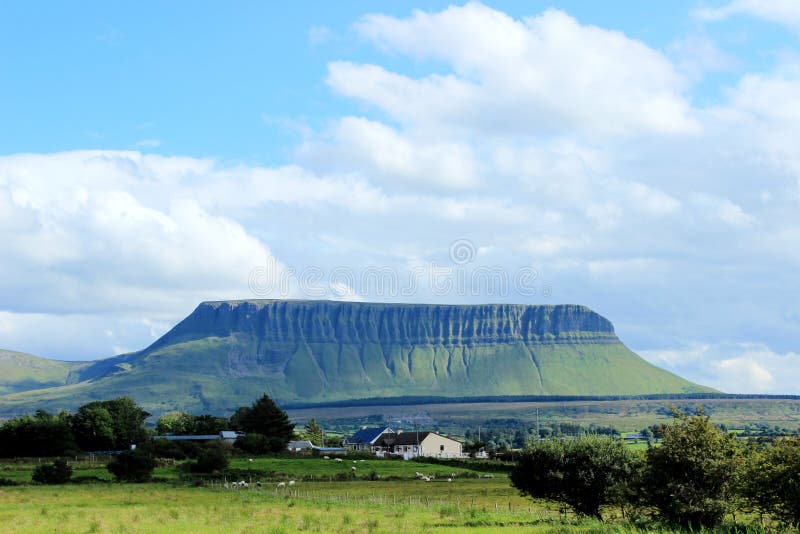 Benbulbin, County Sligo, Ireland stock photo Benbulbin, County Sligo, Ireland stock photo