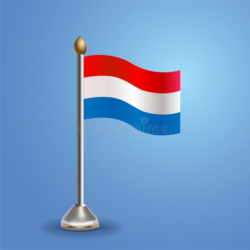 Flag of Netherlands. National Symbol, Vector Illustration Editorial Photography Illustration