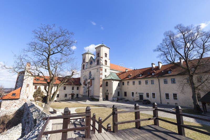 Benedictine abbey in Tyniec near Krakow, Saints Peter and Paul Church, Poland