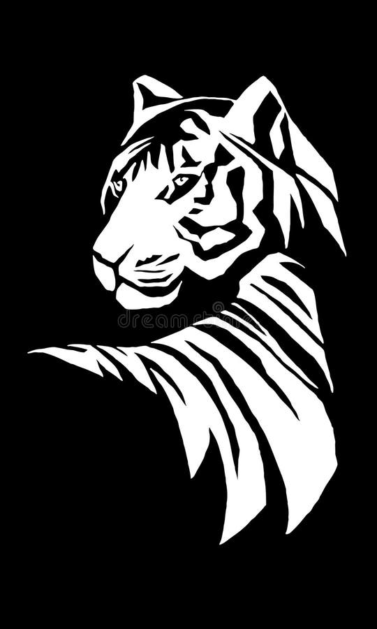 4,341 Bengal Tiger Line Art Royalty-Free Images, Stock Photos & Pictures