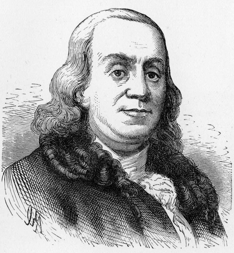 Benjamin Franklin 1706 - 1790, one of the Founding Fathers of the United States, author, printer, political theorist, politician, postmaster, scientist, musician, inventor, satirist, civic activist, statesman, and diplomat; engraving from Selections from the Journal of John Wesley, 1891. Benjamin Franklin 1706 - 1790, one of the Founding Fathers of the United States, author, printer, political theorist, politician, postmaster, scientist, musician, inventor, satirist, civic activist, statesman, and diplomat; engraving from Selections from the Journal of John Wesley, 1891