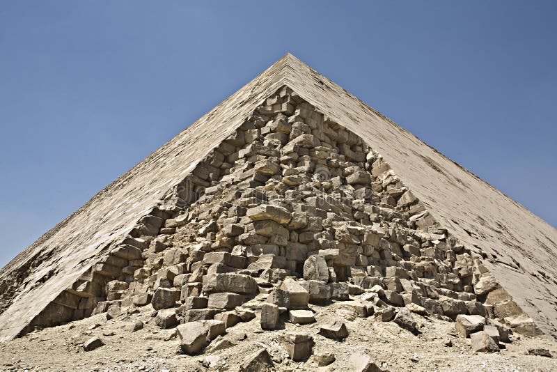 The Bent Pyramid 2 royalty free stock photo