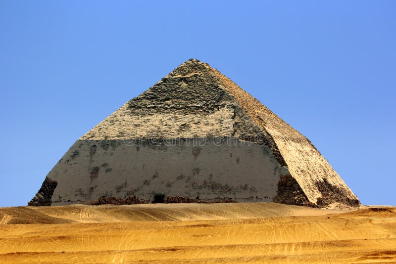 Bent Pyramid royalty free stock photo