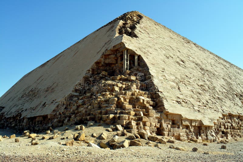 The Bent Pyramid of King Sneferu, a Unique Example of Early Pyramid ...