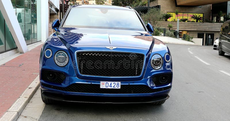 Bentley bentayga in monaco