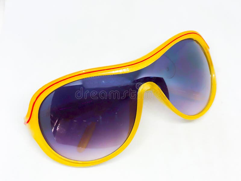Beoordeling van zonnebrillen stock foto's
