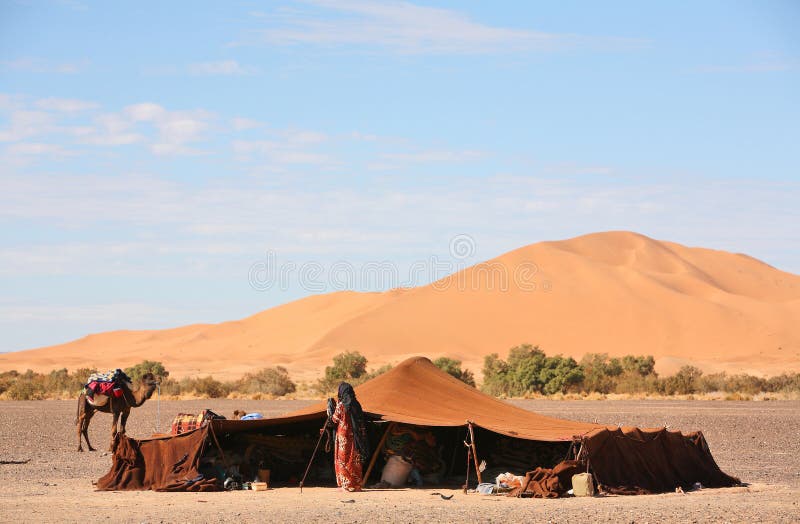 Berber koczownika namiot