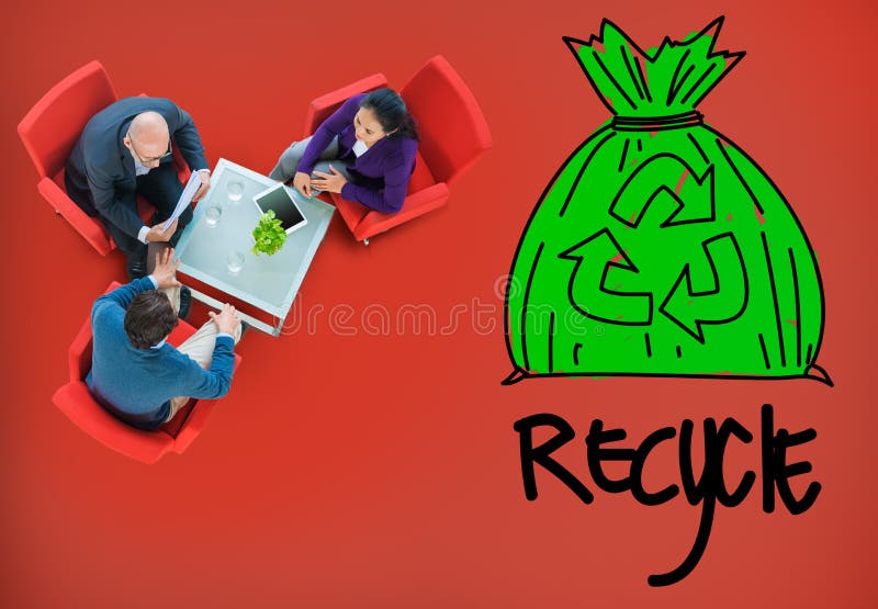 Bereiten Sie freundliches grünes Geschäfts-Konzept Wiederverwendung Eco auf lizenzfreie stockfotografie Bereiten Sie freundliches grünes Geschäfts-Konzept Wiederverwendung Eco auf lizenzfreie stockfotografie