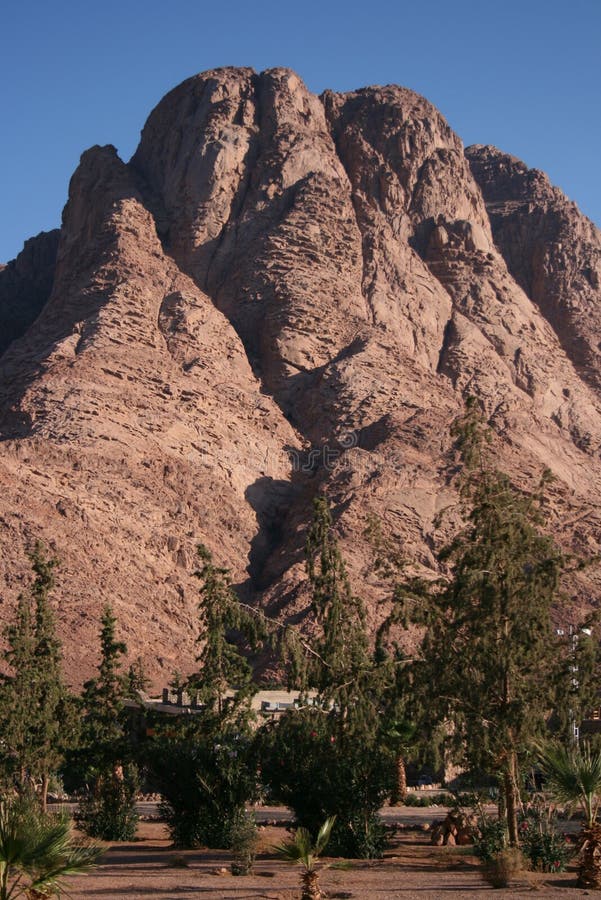 Berg Sinai stockbild. Bild von montierung, ferien, trocken - 12375693