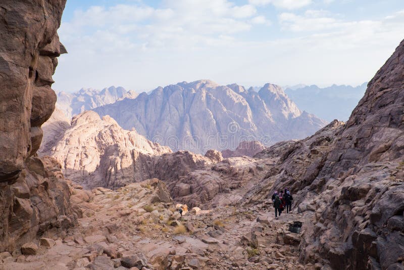 Berg Sinai Egypt redaktionelles foto. Bild von spärlich - 65834741