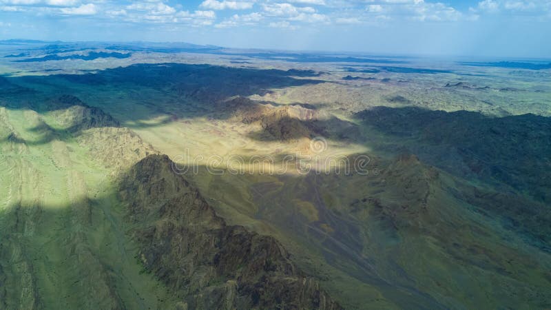 mountain view in the mongolian desert. High quality photo. mountain view in the mongolian desert. High quality photo