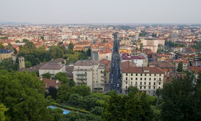 Bergamo miasto obrazy stock Bergamo miasto obrazy stock