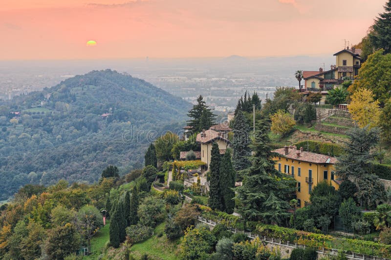 bergamo wieś Europe Italy Lombardy obraz stock bergamo wieś Europe Italy Lombardy obraz stock