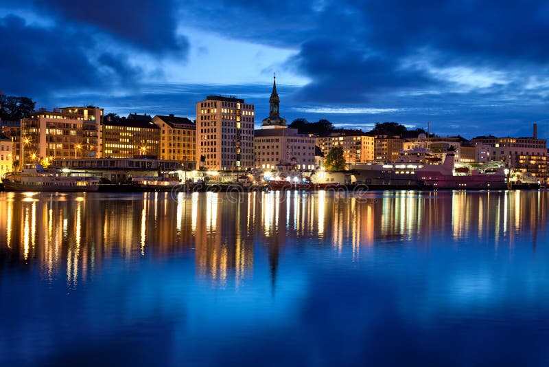 Bergen stad i Norge arkivfoton Bergen stad i Norge arkivfoton