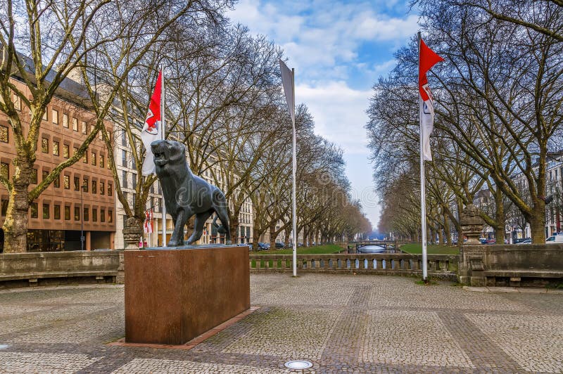 Bergischer Lion, Dusseldorf, Germany stock image Bergischer Lion, Dusseldorf, Germany stock image