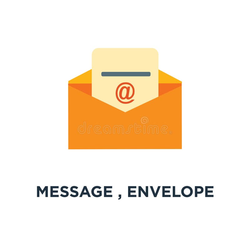 bericht, enveloppictogram de post, verzendt het symbool van het brievenconcept desig royalty-vrije illustratie bericht, enveloppictogram de post, verzendt het symbool van het brievenconcept desig royalty-vrije illustratie