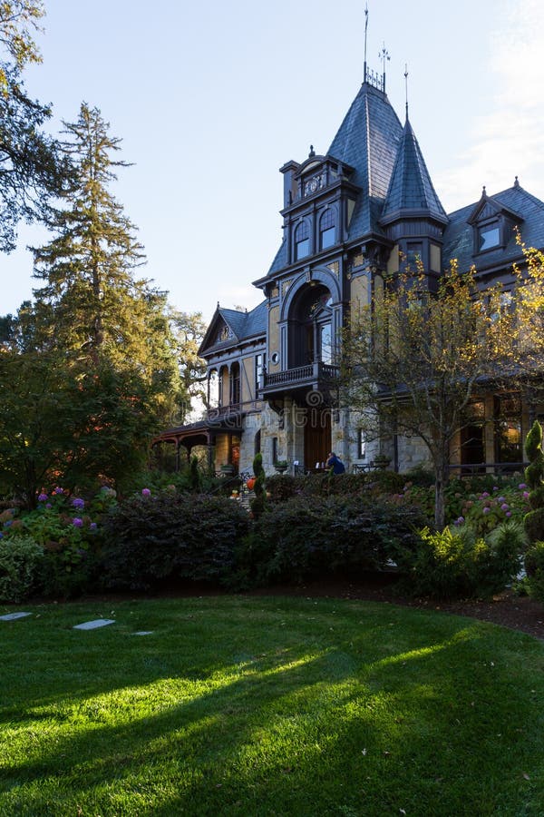 The Historical Rhine House At Beringer Vineyards In Napa Valley