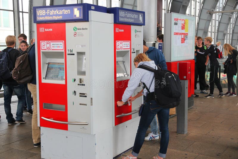 Berlin Alexanderplatz station royalty free stock photos