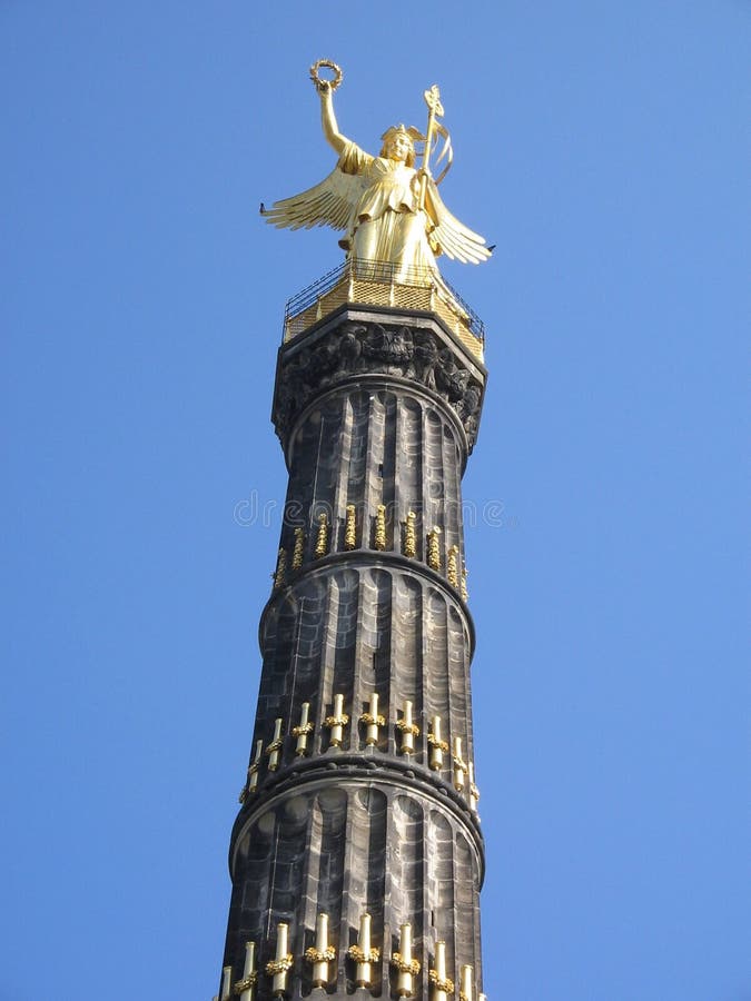 Berlin Angel stock image. Image of angel, famous, building 693273